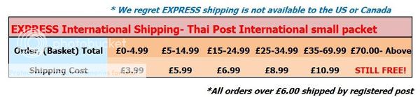 Express International Shipping photo EXPRESSshippingTable-08-05-13.jpg