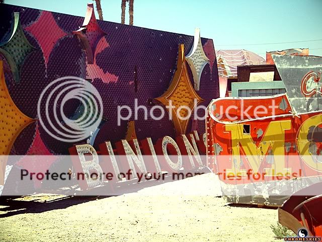 las vegas casino signs. in Downtown Las Vegas.